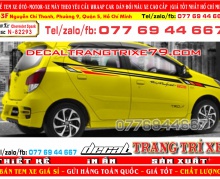 82293Tem xe Spark 2018 Độ tem xe Chevrolet Spark  nhan decal Tem che Spark đẹpTem xe Spark 2009 Độ tem Chevrolet Spark Tem dán sườn xe Spark Dán decal xe Spark_Độ xe Spark 2020 decaltrangtrixe  0776944667 tem kia tem i10